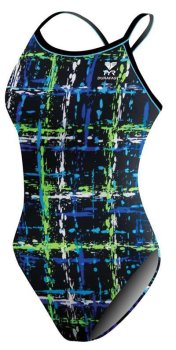 TYR Funky Town Microback Blue/Green